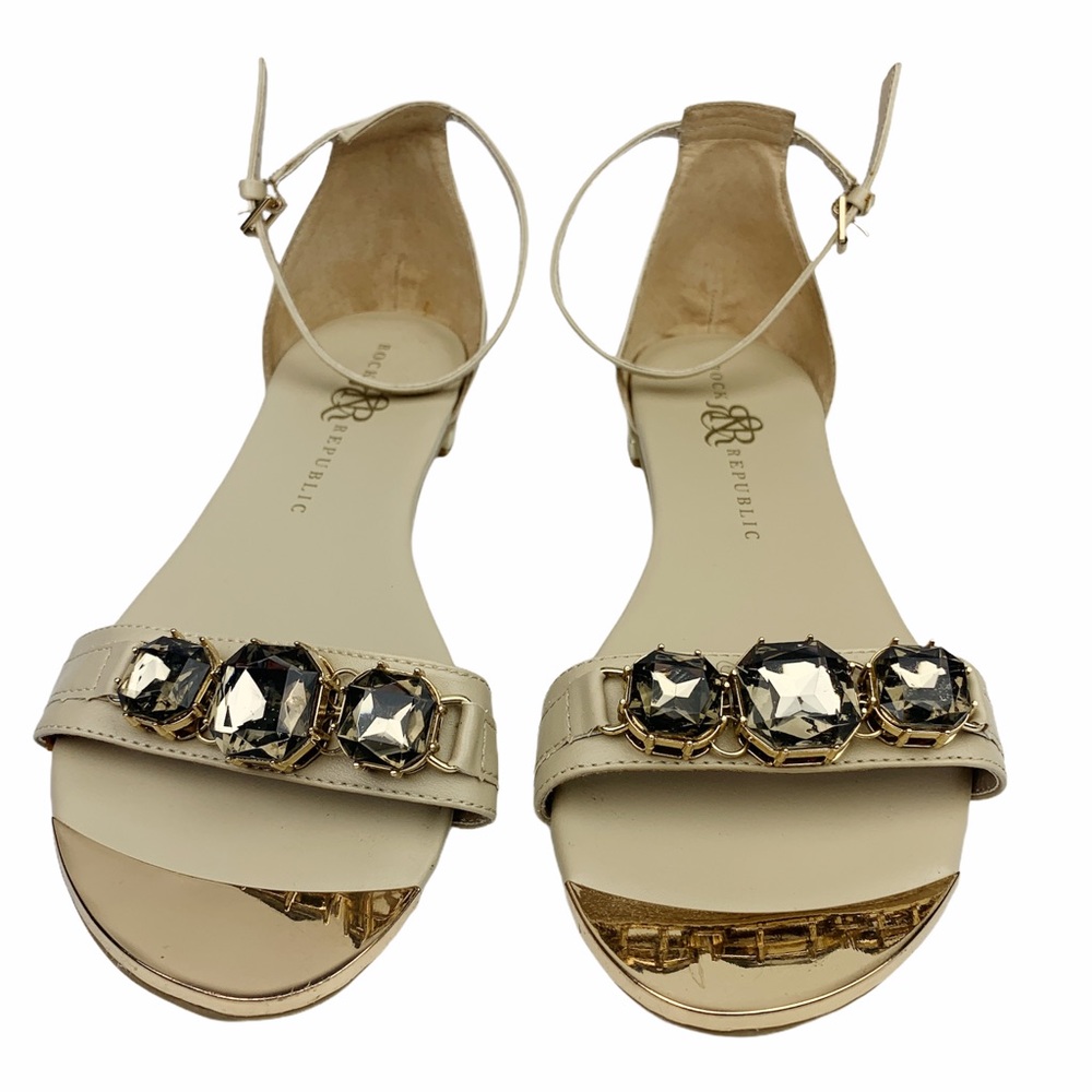 Rock&Republic‎ Emeline Nude Ankle Strap Sandal